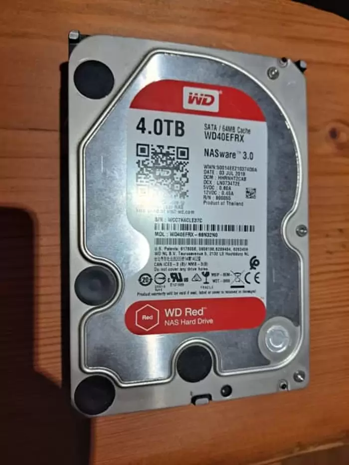 $75 4TB WD RED NAS Drive