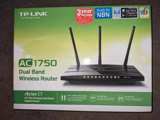 $80 TP-Link Archer C7 AC1750 Wireless Dual Band Gigabit Router
