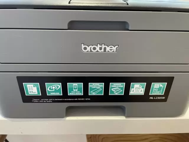 $80 Brother HL-L2305W printer. AS NEW.