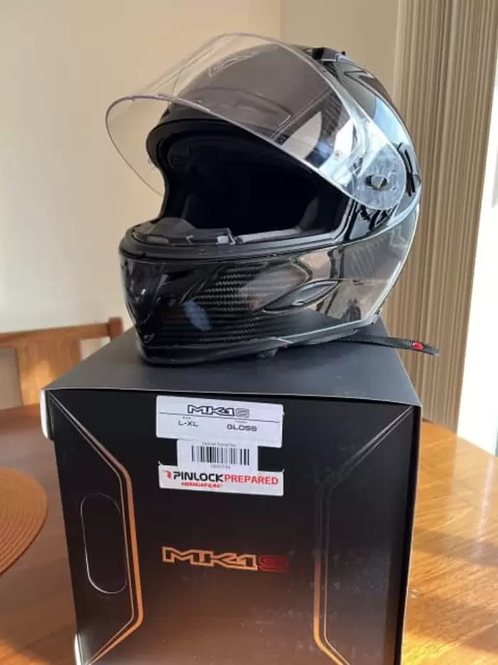 $949 FORCITE MK1S L/XL Full Carbon Motorcycle Helmet