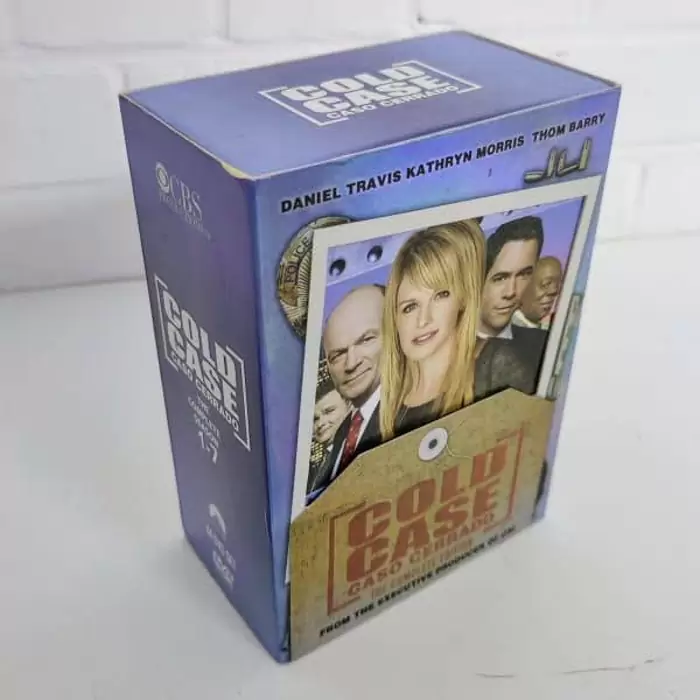 $140 Cold Case DVD Complete Series - Boxset Massive 44 Disc Set