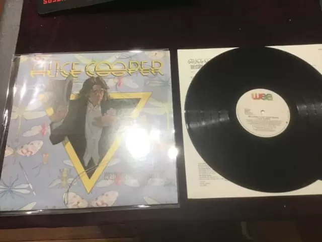 $60 Vintage Vinyl Record Album LP Alice Cooper Welcome to my Nightmare