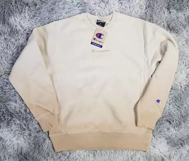 $60 Champion Reverse Weave Ombre Crew (Country Walnut)
