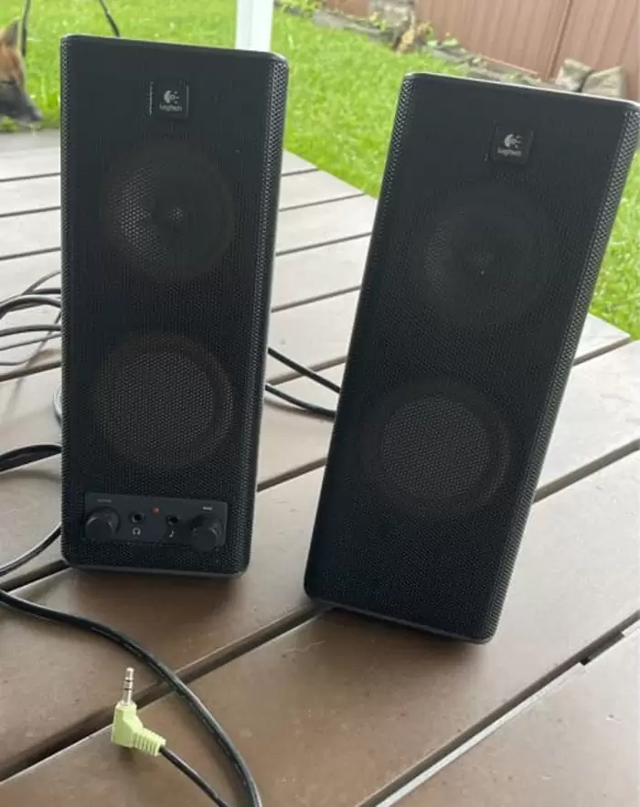 $35 Logitech X-140 Stereo Speaker System